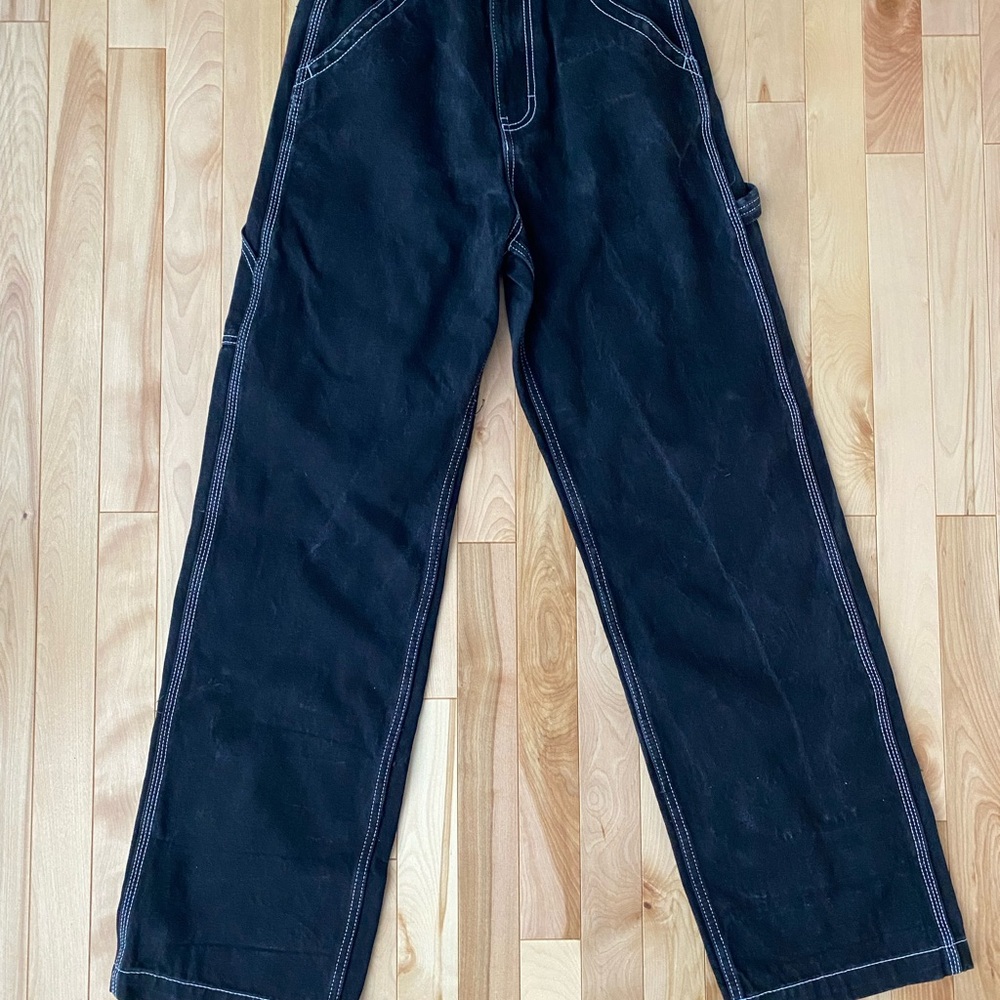 Refuge Women's Black Cargo Jeans